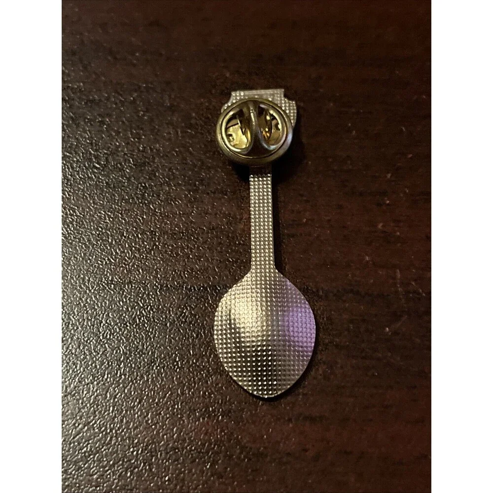 Vintage 1996‎ Atlanta Olympics Japan Silver-Toned Spoon Lapel Hat Pin